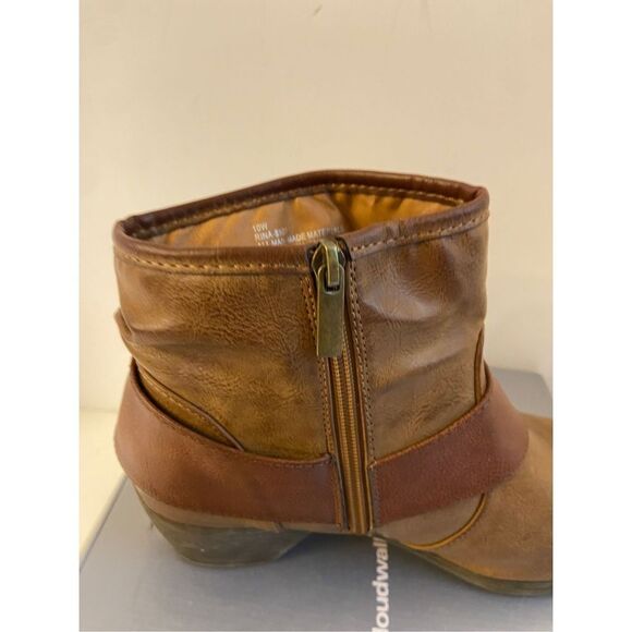 Cloudwalkers 10w ankle boots brown Rina-8307 $75 - Picture 3 of 7